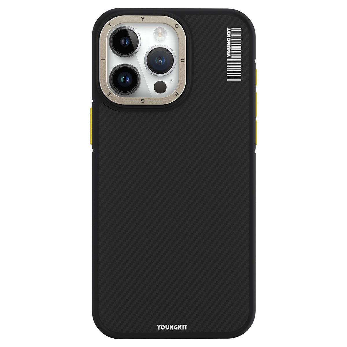 YoungKit 600D Kevlar iPhone 15 Pro Max Magsafe Şarj Özellikli Telefon Kılıfı - 2 YoungKit 600D Kevlar iPhone 15 Pro Max Magsafe Şarj Özellikli Telefon Kılıfı - 2